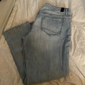 Simply Vera Vera Wang Mid Rise Boyfriend Denim Capris